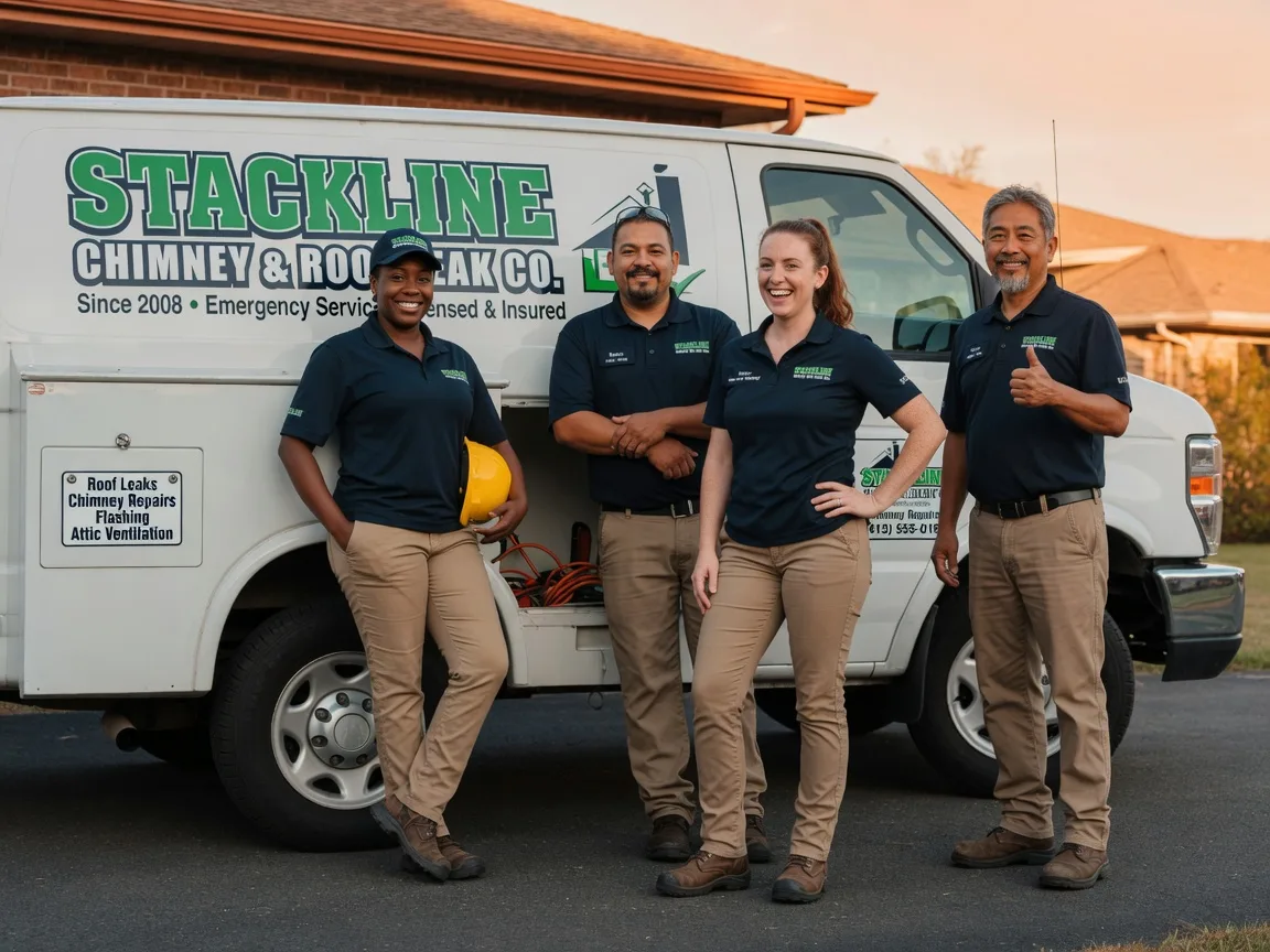 Chimney flashing repair company in Chelsea, MI